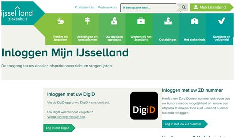 mijn ijsselland inloggen digid.